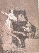 Francisco Goya Ni mas ni menos oil